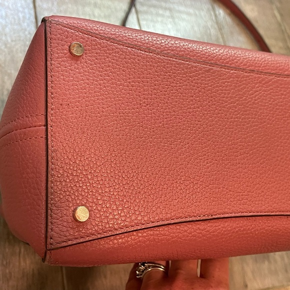 Kate Spade Leila Medium Triple Compartment Satchel Bag in Pink - Picture 5 of 11